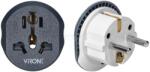 Orno Utazó adapter, földelt, 230V 13A max. 2990W (OR-TA-5)