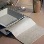 Pack Service Mikrotextil hatású szalvéta 40x40 cm Maison Grigioperla, 50 lap/csomag