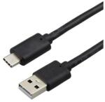 Gigapack GP-60577 1m USB -Type-C fekete adat- és töltőkábel (GP-60577)