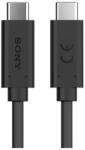 Sony UCB24 1m Type-C fekete adat- és töltőkábel (UCB24)