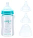 U-GROW Biberon de Sticla U-GROW 180ML + 2 Tetine Extra (UG0-05BS180)