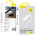 Blavec fali töltő BC3 - 3xUSB - 3A (TCBC3-3UW3A) fehér