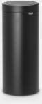 Brabantia 30 л минерално лунна светлина черно кош за смет Brabantia от серия Touch Bin New (1003224)