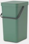 Brabantia 16 л цвят зелена ела кош за смет за разделно събиране Brabantia от серия SORT & GO (1003235)