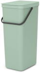 Brabantia 40 л цвят нефритено зелено кош за смет за разделно събиране Brabantia от серия Sort&Go (1005555)
