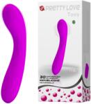 Pretty Love Vibrator Pretty Love Tony, 30 Moduri Vibratii, Silicon, Mov, 15.5 cm Vibrator