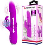 Pretty Love Vibrator Pretty Love Dorothy, 12 Moduri Vibratii, 3 Moduri Thrusting, Silicon, USB, Mov, 19.7 cm Vibrator