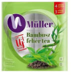 Müller Toalettpapír 4 rétegű 100% cellulóz 8 tekercs/csomag Bambusz Müller fehér tea - bestoffice