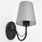 Helam Lampă de perete MALBO 1xE27/15W/230V gri/negru (HE1706)