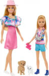 Mattel Barbie és Stacie babák kutyusokkal (HRM09) - morzsajatekbolt