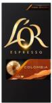 Douwe Egberts Kávékapszula, 10 db, JACOBS DOUWE EGBERTS „L`OR Colombia (KHK977)