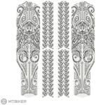 Rie: Sel design Tape 3000 fólia a lánc alatt, maori szürke