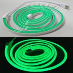 Baterie Centrum Led Гъвкав лента neon led/5v usb 1, 8 м зелен (bc0572)
