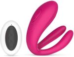 Teazers Couple Vibrator with Remote Pink