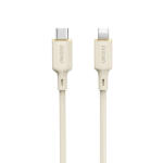 Dudao USB-C - Lightning Kábel - 1m 30W - Bézs (L7SCL)