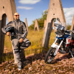 W-TEC Motoros nadrág W-TEC Smackton szürke-narancssárga 5XL (27090-5XL-1)