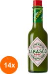 Tabasco Set 14 x Sos Ardei Verde Tabasco, 60 ml