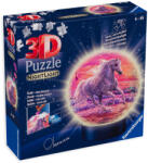 Ravensburger 3D Пъзел Ravensburger от 72 части - Коне на плажа (11843)