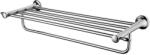 FDesign Suport prosoape cu portprosop, crom lucios, FDesign Lacrima FD6-LRA-11-11 FD6-LRA-11-11 (FD6-LRA-11-11)