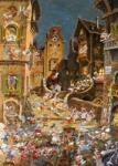 Heye - Puzzle Michael Ryba: oraș romantic noaptea - 1 000 piese Puzzle