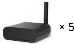 Nuki Kit 5 hub-uri GSM Nuki Box, bluetooth, 100 utilizatori, WiFi (220787)