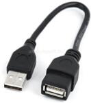 Gembird CCP-USB2-AMAF-0.15M USB 2.0 A Male - A Female socket 0.15M cable black (CCP-USB2-AMAF-0.15M) (CCP-USB2-AMAF-0.15M)