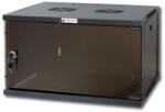 TECHLY 19" Wall Network Rack 9U Depth 600 Black Assembled I-CASE ER-1009B60 (101614) - vexio