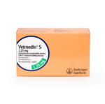 Boehringer Ingelheim VETMEDIN 1.25 MG - 10 TABLETE MASTICABILE Folie