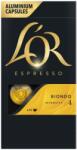 L'OR Biondo - 10 kapszula Nespresso®* Original kompatibilis