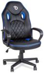 Bemada Gamer szék karfával, 71 x 53 cm / 53 x 47 cm, 110 kg-ig terhelhető, fekete / kék, BMD1116BL