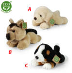 Rappa Câine de pluș Rappa culcat 18 cm, 3 tipuri