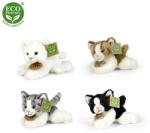 Rappa Pisica Rappa Plush culcata, 4 tipuri, 17 cm (450479)