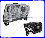 Jeep COMPASS 1 2011.03-2017.06 /MK49/ Fényszóró bal "2014.08. -ig" (H9/P27/7W) motorral TYC 20-16656-05-9