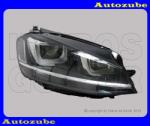 VW GOLF 7 2012.10-2016.10 /5G/ Fényszóró jobb Bi-XENON (D3S/H7/H21W) kanyarkövetős, nappali fénnyel, motorral (izzó és elektronika nélkül) DEPO 441-11J2RMLEHM2