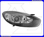 RENAULT FLUENCE 2012.09-től Fényszóró jobb (H7/H7) fekete házas, motorral DEPO 551-1185RMLEMN2