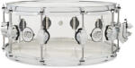  Drum Workshop Design series 14"x 6" Acryl pergődob DDAC0614SSCL