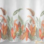  (2 szín) Blanche trópusi virágmintás függöny-02