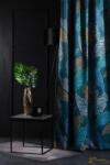  (2 szín) DIM OUT nyomott SAMOA 15 smaragd 150cm