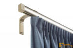  (6 szín 16 méret) Motivo egysoros függöny karnis szett(2.75méter). Függönytartó karnis, hosszú oldalfali szereléssel - 03 Matt bronz