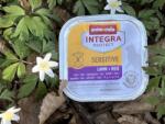 Animonda CSOMAGAJÁNLAT (11+1) Integra Sensitive (bárány, rizs) alutálkás - Táplálék-intoleranciás macskák részére 12 x 100g