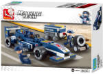Sluban Formula 1 - Kék versenyautó építőjáték készlet (M38-B0351)