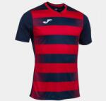 Joma EUROPA V SHORT SLEEVE T-SHIRT dressz tengerészkék piros XS