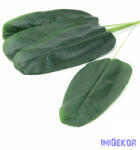  Élethű zöld levél 60 cm