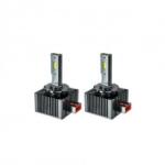 ALM Set 2 buc Bec LED D3S 6000K 45W 12V CANBUS carcasa aluminiu cu ventilator (ALM 200824-4)