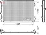 DENSO Radiator, racire motor DENSO DRM02044