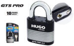 Hugo 60240 - lakat GTS-PRO 50 edzett acél, 3 kulccsal (60240)