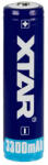 XTAR Baterie XTAR 18650 Li-ion, 3300mAh, protectie impotriva supraincarcarii, BAT-XT3300 (BAT-XT3300) Baterii de unica folosinta