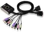 ATEN KVM суич ATEN CS682 - 4x USB A, 2x DVI, 4x 3.5mm jack (ATEN-CS682-AT) - pic