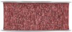 Decoration & Design Szalag textil 40mmx15m piros fényes dekorációs kiegészítő (PV3744G08)