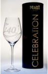 D&D Kristály pohár swarovski dísszel bor 360ml Celebration 40yr (8588006068955)